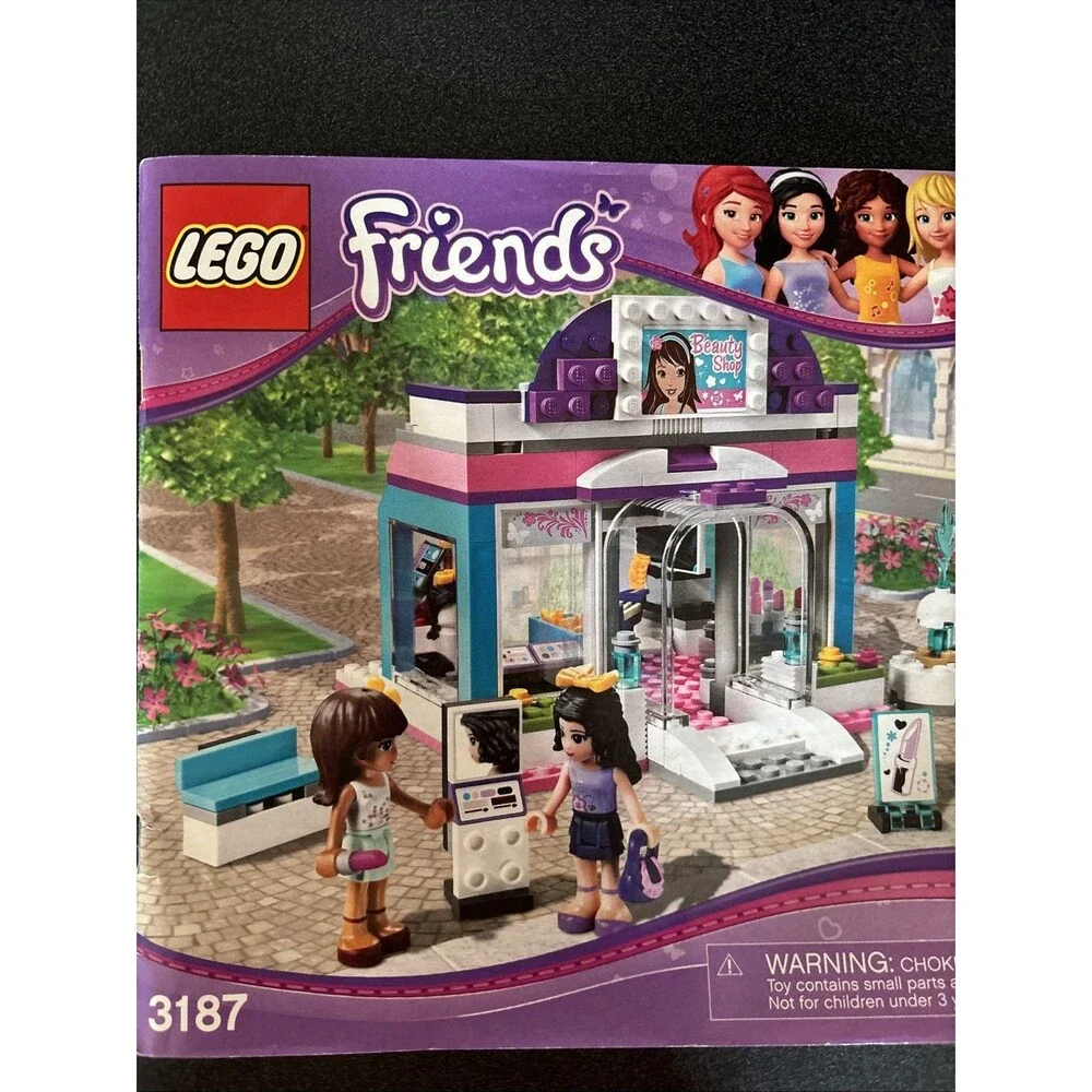 LEGO FRIENDS: Butterfly Beauty Shop (3187) *as pictured* Retro 2012 STEAM Y2K